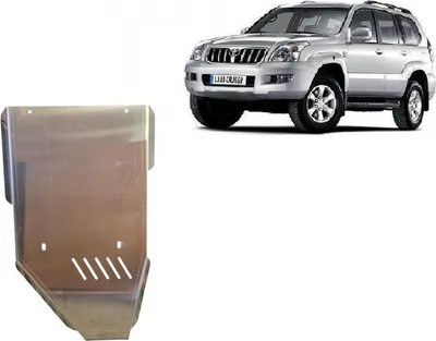 Produktbild von Aluminium Unterfahrschutz für Motor Getriebe Toyota Land Cruiser J120