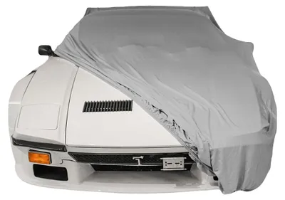 Image de Housse de voiture intérieure adaptée à De Tomaso Pantera Gris NEU Bâche de