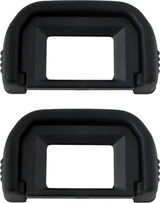 Obrázek produktu pro Oční člen pro hledáček Canon EF, 2 kusy, tloušťka 1,8 mm, měkká gumová podložka, kompatibilní s modely EOS 300D–700D a Rebel XT–T5i