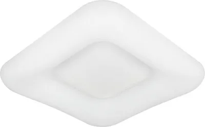 Obrázek produktu pro Stropní LED svítidlo Donut čtvercového tvaru, Varianta: Ø 600 x 600 x 100 mm, 84 W, 7140 lm