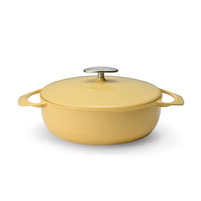 Produktbild von Unilloy Gusseisentopf Yellow 24 cm US240YE