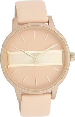 Produktbild von Oozoo Leder Damen Uhr Analog Quarzuhr Armband pink Timepieces D2UOC11151