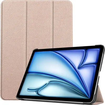 Produktbild von iPad Air 11 (2024/2025/2026) Hülle - Coverup Tri-Fold Ständer Klapphülle mit Schlaf/Wach-Funktion - Gold
