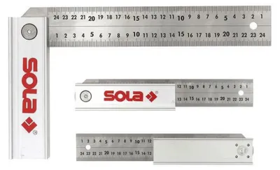 Obrázek produktu pro Sola - truhlářský stavitelný úhelník Quattro
