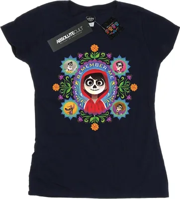 Produktbild von Disney - "Coco Remember Me" T-Shirt für Damen BI14267 (L) (Marineblau)