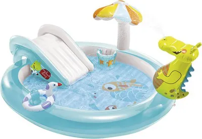 Produktbild von Intex 57165NP Playcenter "Gator"  Planschbecken (201x107x84cm) Garten Kinder