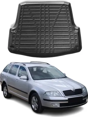 Produktbild von Kofferraumwanne Laderaumwanne für Skoda Octavia 2004-2013 Gummi TPE Schwarz