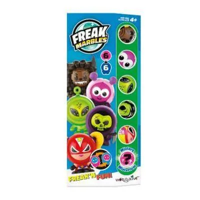 Immagine prodotto di Freak Marbles Set di 6 biglie e pelli - verde