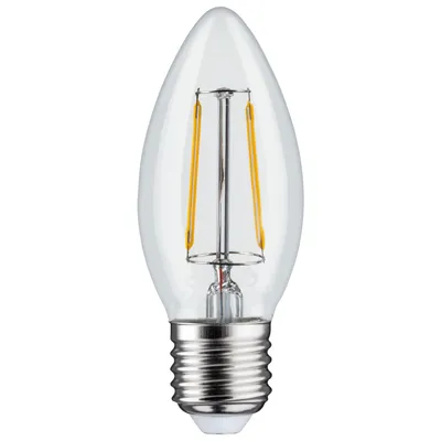 Zdjęcie produktu dla Retro Edison Filament Żarówka LED E27 Vintage Żarówka dekoracyjna Żarówka oświetleniowa Ciepła biel 3000K 230V (4W 470lm Świeca)