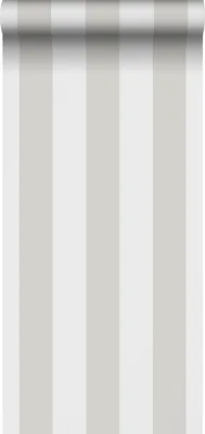 Obrázek produktu pro Sanders & Sanders tapeta pruhy šedá a bílá 53 cm x 10,05 m