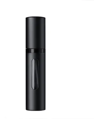 Produktbild von INF 5ml nachfüllbarer Parfümzerstäuber Schwarz PCTG Aluminium für Reisen Schwarz