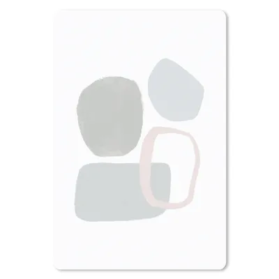 Produktbild von MuchoWow® Mauspad Mousepad Linienkunst - Abstrakt - Pastell 18x27 cm - Mousepads - Maus Mat - Pad - Mausunterlage