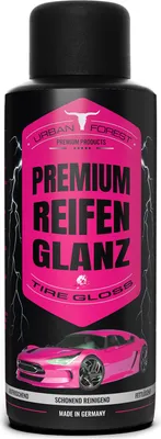 Produktbild von Professionelles Reifenglanzmittel & Reifen Glanz Pflege | Autopflege für Sommer-Reifen & Winter-Reifen | Premium Reifen-Glanz von URBAN FOREST 500ml