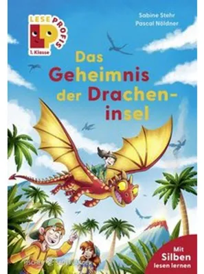 Obrázok produktu pre Leseprofis - Silbe-für-Silbe: Das Geheimnis der Dracheninsel, 1. Klasse