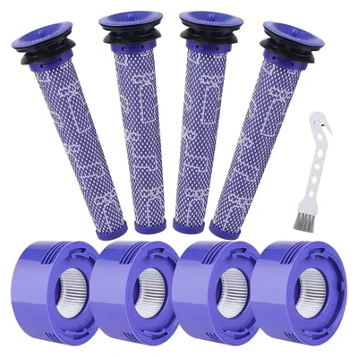 Produktbild von 8 Stück Dyson Staubsaugerfilter – V7/V8 SV10, inklusive HEPA und Nachmotorfilter