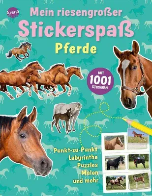 Produktbild von Mein riesengroßer Stickerspaß. Pferde