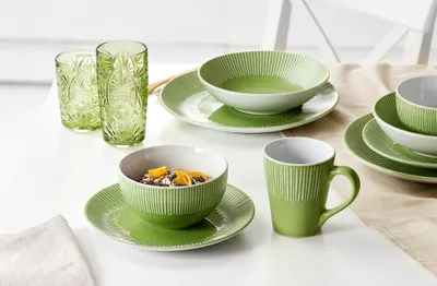 Produktbild von Tafelservice 12 tlg. Banda grün