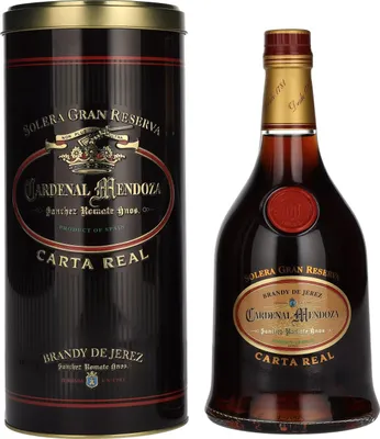 Image de Cardenal Mendoza Carta Real Brandy de Jerez 40% Vol. 0,7l in Tinbox