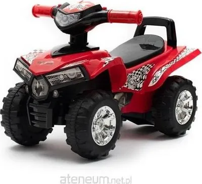 Zdjęcie produktu dla Dziecięcy Jeździk Z Dźwiękiem Quad Baby Mix Czerwony