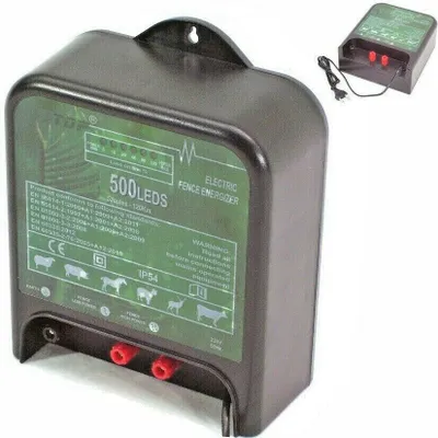 Produktbild von Weidezaungerät 230V Elektrozaungerät LED Weidegerät Elektro Weide Zaun 56393
