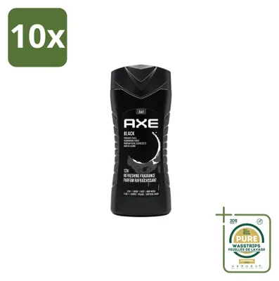 Image de 10 gels douche Axe, senteur cèdre et poire – 250 ml – Lot de 10