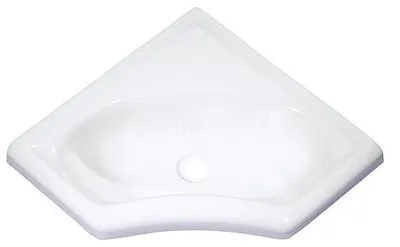 Produktbild von Comet Eckwaschbecken mini 345×345 mm weiß glänzend