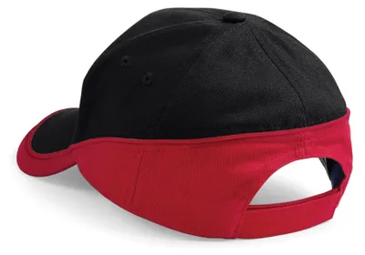 Obrázek produktu pro Beechfield – čepice „Teamwear Competition“ FK1468 (jednotná velikost) (černá/červená)