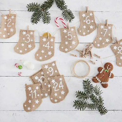 Produktbild von Jute-Adventskalender JUTE DREAMS, 3 m