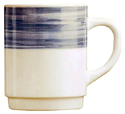 Produktbild von Brush Blue Bockbecher 25cl stapelbar - 6 Stück