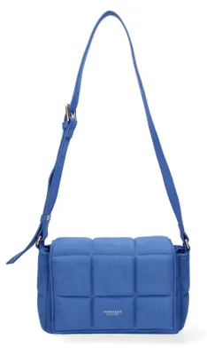 Produktbild von Damen-Schultertasche Kunstleder Gesteppt Reißverschluss Verstellbarer Riemen Black B UNICA 24.5x16x8 cm