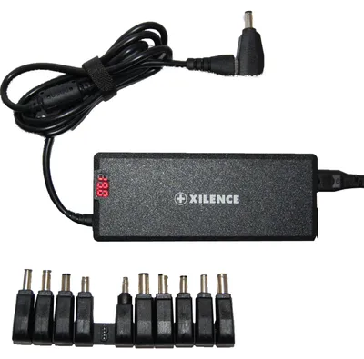 Produktbild von Xilence XM010 Universal Notebook Ladegerät, 9 Adapter, LED Anzeige, 90W