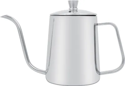 Obrázok produktu pre Kanvica s husím krkom, 550 ml, kanvica na prelievanie kávy, kanvica s pokrievkou pre domácu kuchyňu