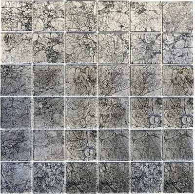 Produktbild von Glasmosaik CM 4BL22 schwarz 30x30 cm