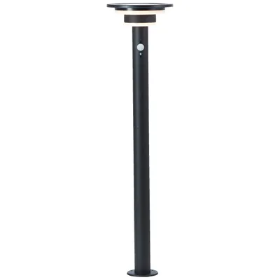 Produktbild von LED Außenstehlampe, Solar, Bewegungsmelder, 85 cm, 3 W, 430 lm, 3000 K
