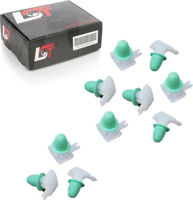 Produktbild von 10x Zierleistenclips Befestigungsclips Seitenleisten Clip für VW PASSAT 3A2, 35I