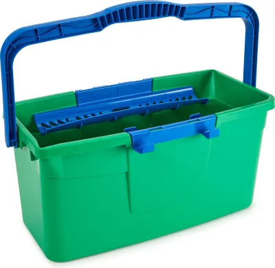 Image de Unger Seau 12 litres pour monobrosse jusqu'à 35 cm de large avec échelle graduée en litres vert - GTB12