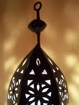 Image de Lanterne marocaine Sliman Grille 30cm