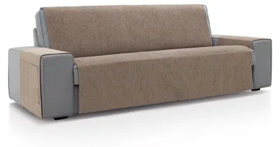 Imagen del producto de Funda para sofá de dos plazas, 115 x 220 cm, suave y elegante