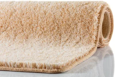 Produktbild von RHOMYhome Badteppich DUO  eckig   65 x 115 cm  Farbe  ivory
