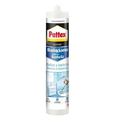 Obrázek produktu pro Silikonový Pattex 1965762 280 ml Transparentní