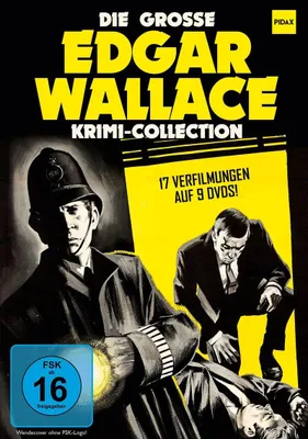 Obrázok produktu pre Die grosse Edgar Wallace Krimi-Collection (17 Filme auf 9 DVDs)