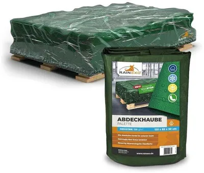 Produktbild von Palettenabdeckhaube 100% Wasserdicht - Grün