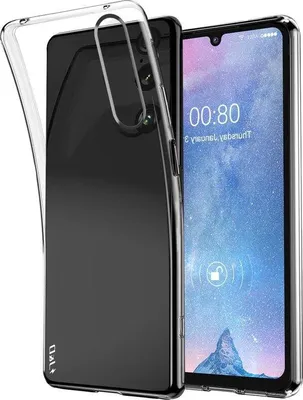 Zdjęcie produktu dla Silikonowe etui ochronne do Sony Xperia 1 VI – przezroczyste