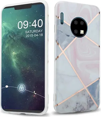 Produktbild von Cadorabo Schutzhülle für Huawei MATE 30 Hülle in Rosa TPU Handyhülle Etui Case Cover