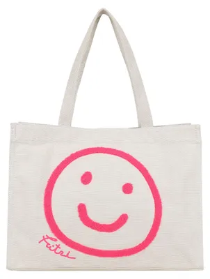 Produktbild von Fritzi aus Preußen Schultertasche Easy 01 Limited Smile Canvas Shopper Sand creme