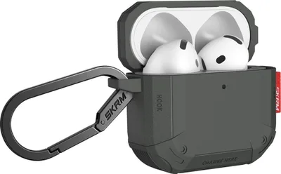 Obrázek produktu pro SKINARMA Mecha CE pouzdro pro AirPods 4 Olive