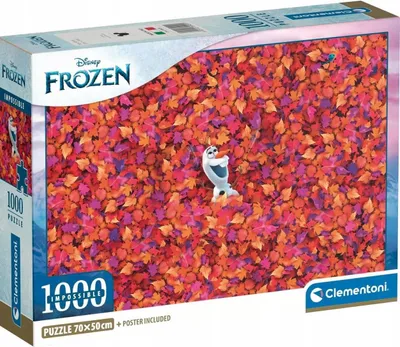 Immagine prodotto di CLE puzzle 1000 Compact Imposible Frozen 39929