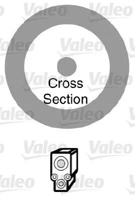 Produktbild von VALEO Dichtung Kühlmittelrohrleitung 509178 0,018kg