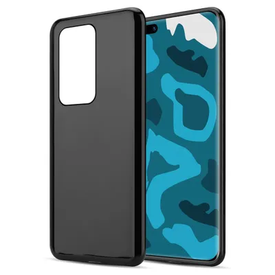 Produktbild von Cadorabo Hülle für Huawei P40 PRO / P40 PRO+ Schutz Hülle in Schwarz Schutzhülle TPU Silikon Cover Etui Case