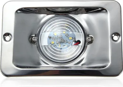 Image de 12V LED étanche Anchor Star Light Embedded Marine Boat blanc acier inoxydable